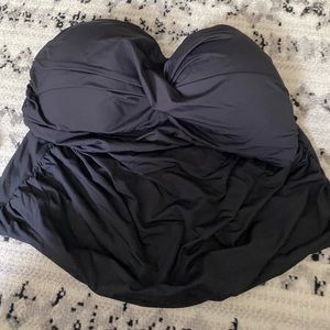 Anne cole bandeau plus swim too 24w